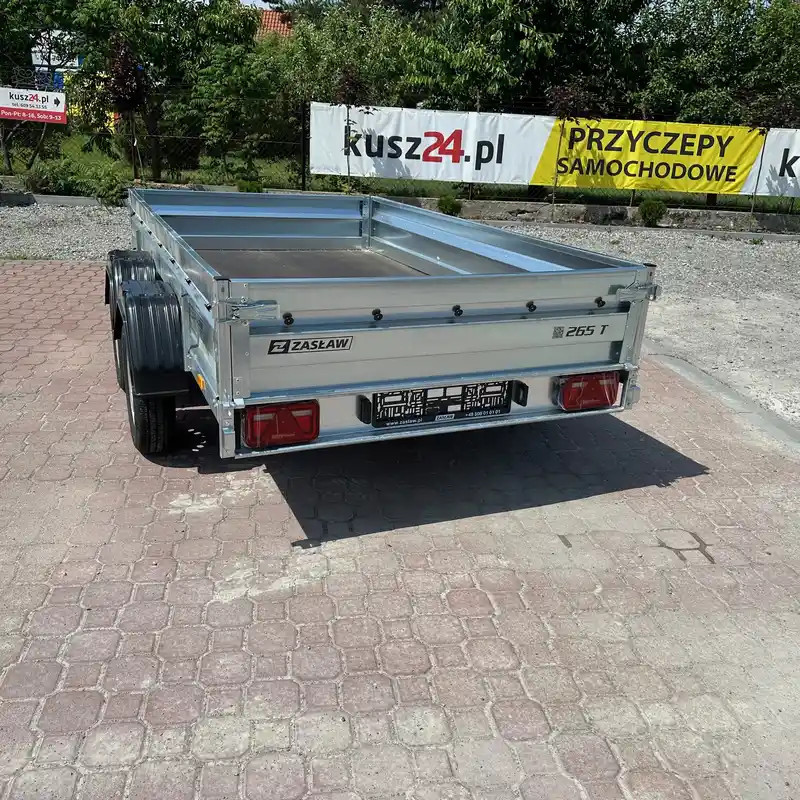 Przyczepka Samochodowa ZASŁAW 265T XL Tandem 265x147