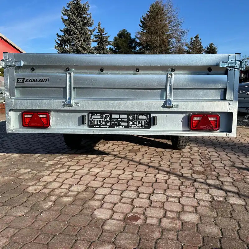 Przyczepka Samochodowa ZASŁAW HL370TH Tandem Hamowana 370x180