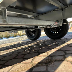 Przyczepka Samochodowa ZASŁAW HL370TH Tandem Hamowana 370x180