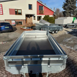 Przyczepka Samochodowa ZASŁAW HL370TH Tandem Hamowana 370x180