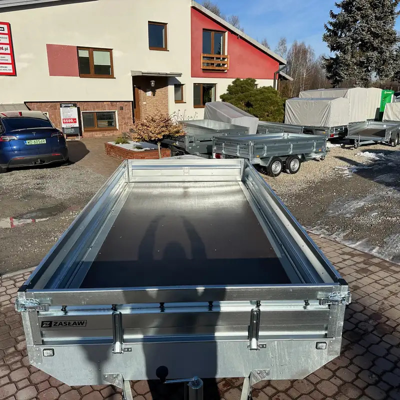 Przyczepka Samochodowa ZASŁAW HL370TH Tandem Hamowana 370x180