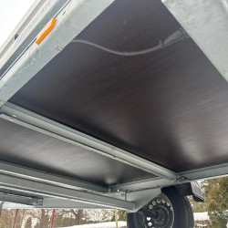 Przyczepka Samochodowa ZASŁAW 205SU Uchylna skrzynia 205x122