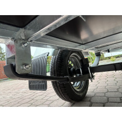 FRACHT 250x125 z otwieraną przednią burtą