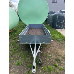 FRACHT 250x125 z otwieraną przednią burtą