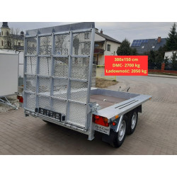 FRACHT 300x150 pod minikoparkę, walec - trap