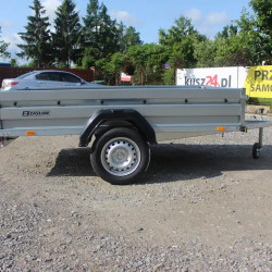 Przyczepka Samochodowa ZASŁAW 235SU Uchylna skrzynia 233x132