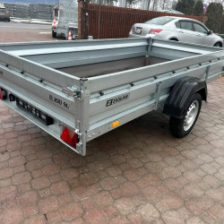 Przyczepka Samochodowa ZASŁAW 300SU Uchylna skrzynia 300x150