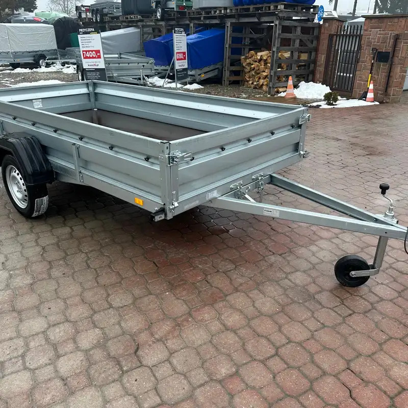 Przyczepka Samochodowa ZASŁAW 300SU Uchylna skrzynia 300x150