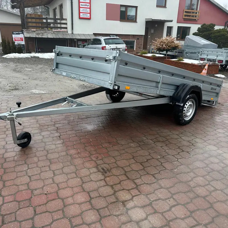 Przyczepka Samochodowa ZASŁAW 300SU Uchylna skrzynia 300x150