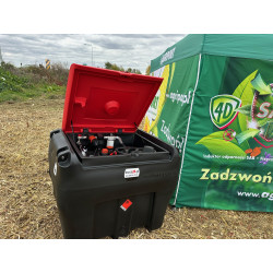 Zbiornik Mobilny na ON SIBUSO 980 litrów LICZNIK