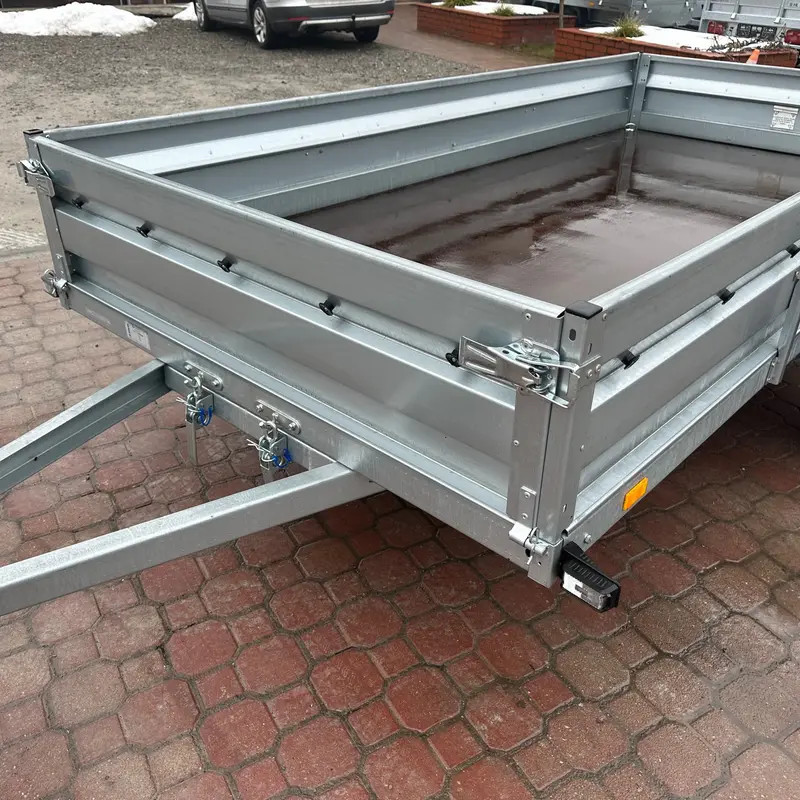 Przyczepka Samochodowa ZASŁAW 300SU Uchylna skrzynia 300x150