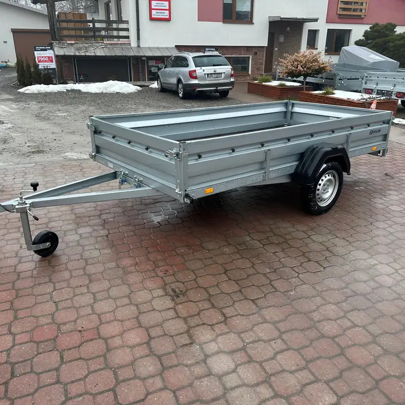 Przyczepka Samochodowa ZASŁAW 300SU Uchylna skrzynia 300x150