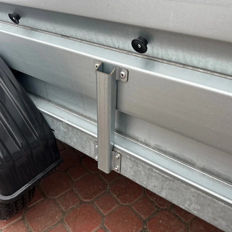 Przyczepka Samochodowa ZASŁAW 300SU Uchylna skrzynia 300x150