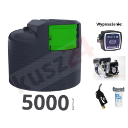 Zbiornik Dwupłaszczowy do paliwa FORTIS 5000 EcoTank