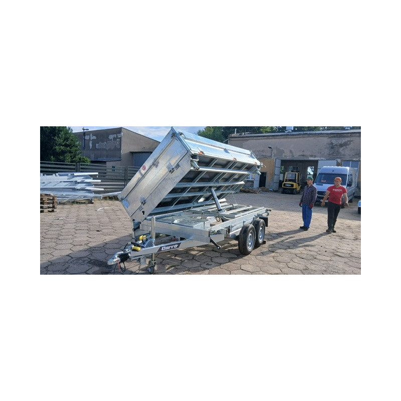 CARRO Wywrotka 3-stronna 362x178 DMC3500 - MOCNA -