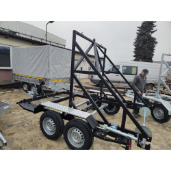 CARRO Przyczepa KABLOWA DMC-2700 kg CZARNA