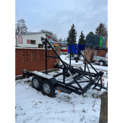 CARRO Przyczepa KABLOWA DMC-2700 kg CZARNA