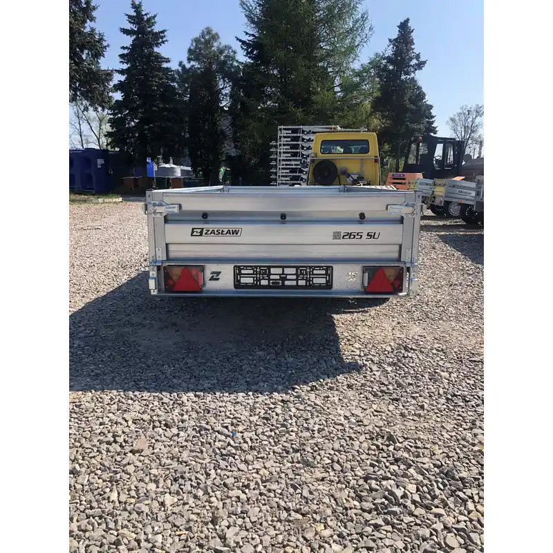 ZASŁAW 265SU Uchylna skrzynia 265x132 Przyczepka Samochodowa