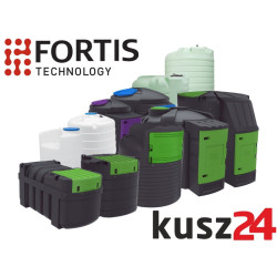 Zbiornik Mobilny na ON FORTIS 400 litrów LICZNIK