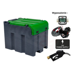 Zbiornik Mobilny na ON FORTIS 400 litrów LICZNIK