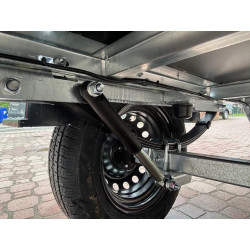 Przyczepka Samochodowa ZASŁAW 265RS Uchylna skrzynia 265x132