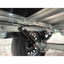 Przyczepka Samochodowa ZASŁAW 265RS Uchylna skrzynia 265x132