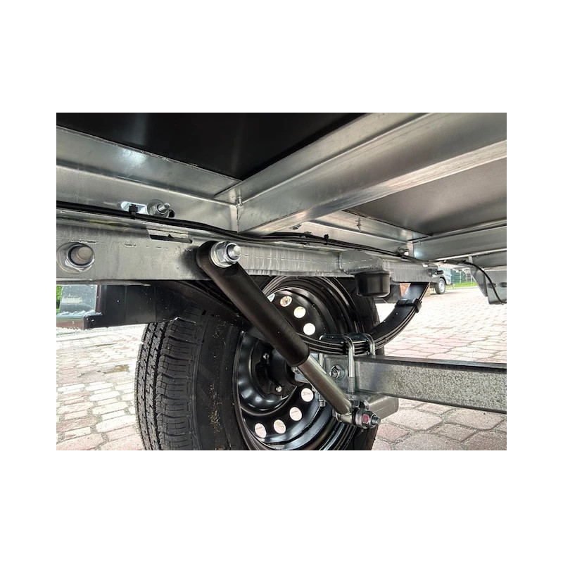 Przyczepka Samochodowa ZASŁAW 265RS Uchylna skrzynia 265x132