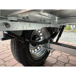 Przyczepka Samochodowa ZASŁAW 265RS Uchylna skrzynia 265x132