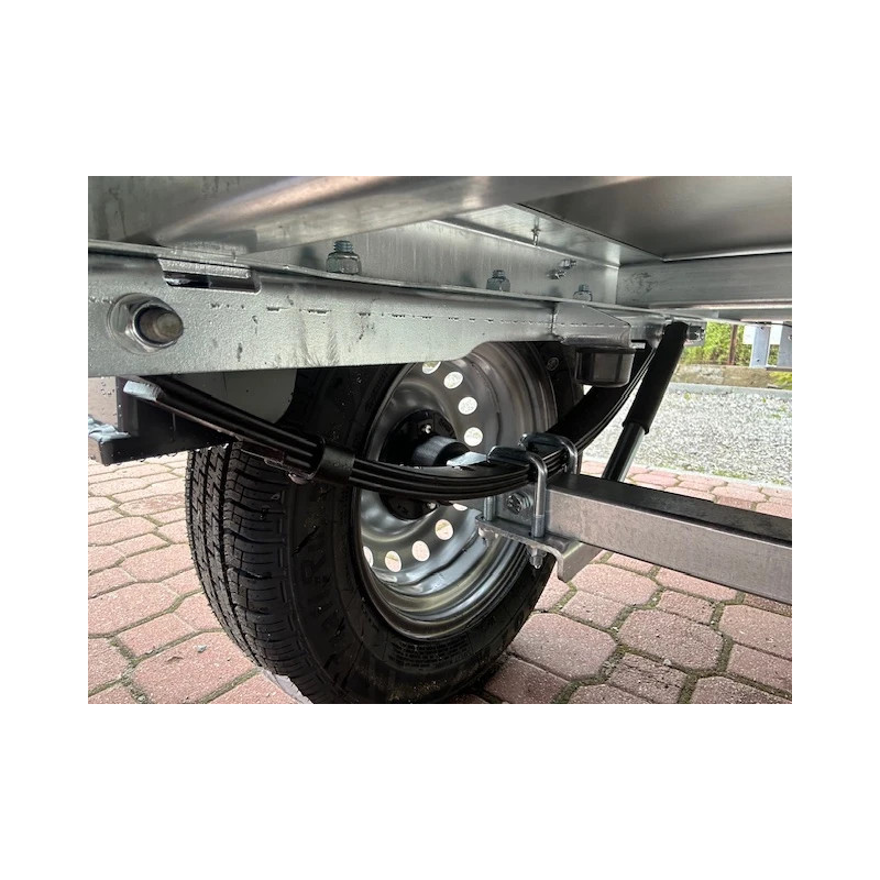 Przyczepka Samochodowa ZASŁAW 265RS Uchylna skrzynia 265x132