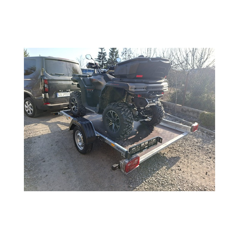 ZASŁAW MT260 Uchylna QUAD Motocykle Przyczepka Samochodowa