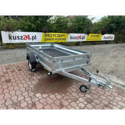 Przyczepka Samochodowa ZASŁAW 265RS Uchylna skrzynia 265x132