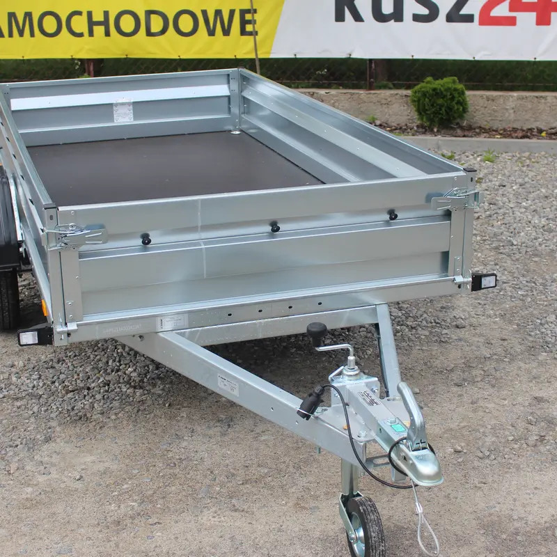 Przyczepka Samochodowa ZASŁAW 265RS Uchylna skrzynia 265x132