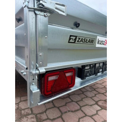 Przyczepka Samochodowa ZASŁAW 265RS Uchylna skrzynia 265x132