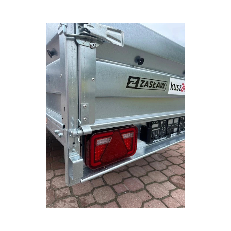 Przyczepka Samochodowa ZASŁAW 265RS Uchylna skrzynia 265x132