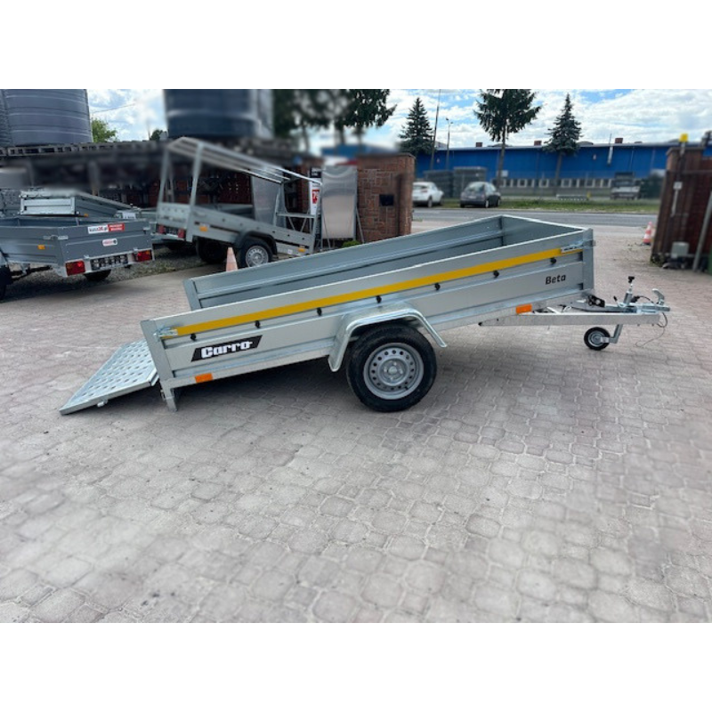 CARRO Beta 265x125 uchylna +trap +siłownik -burty 37 cm-