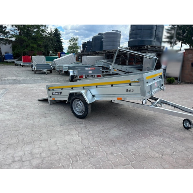 CARRO Beta 265x125 uchylna +trap +siłownik -burty 37 cm-