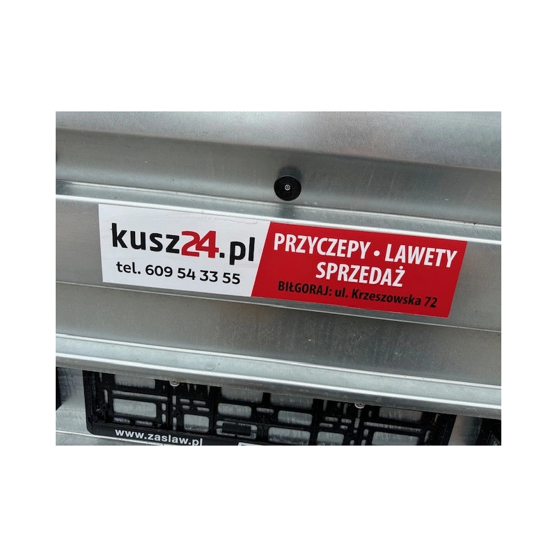 Przyczepka Samochodowa ZASŁAW 265T XL Tandem 265x147